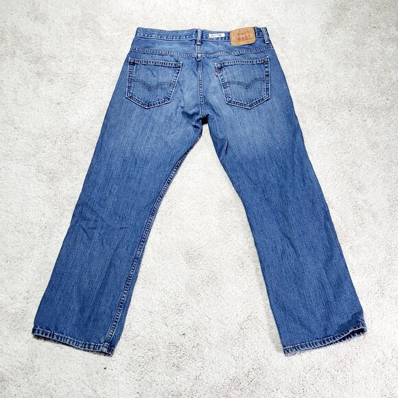 Levis 569 Jean Men 32x30 Loose Straight Blue Relaxed Classic Casual Red Tab - Picture 2 of 9